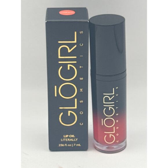 GLOGIRL COSMETICS Lip Oil in Literally (rose pink) BNIB‎ - Picture 3 of 6